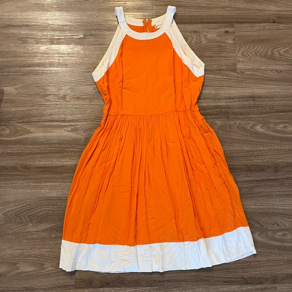 Orange and white Altar’d state dress